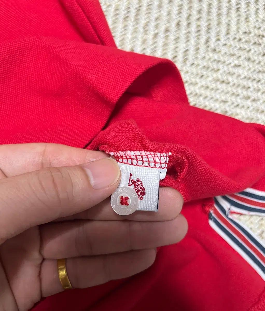 공용 USPA 빅로고 반팔 폴로 카라티셔츠 95 9