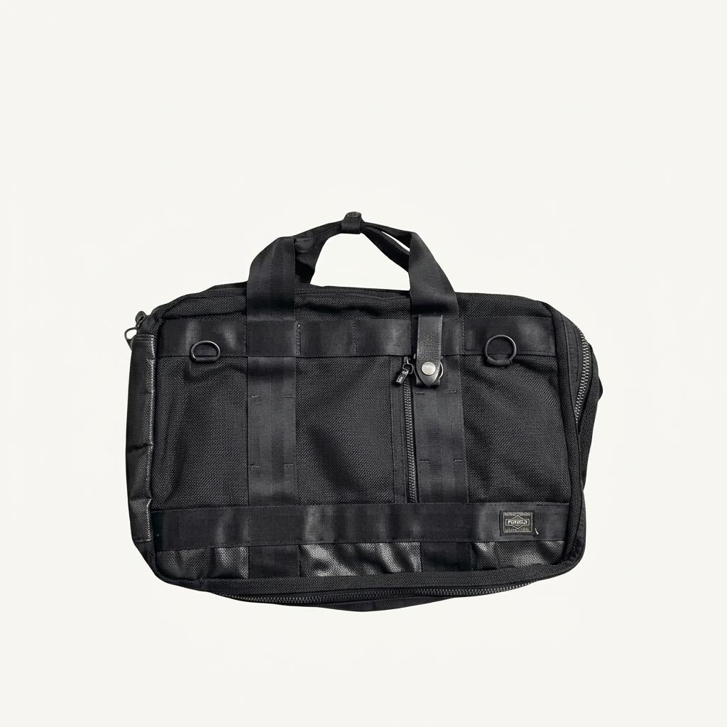 PORTER 히트 쓰리웨이 브리프케이스 블랙