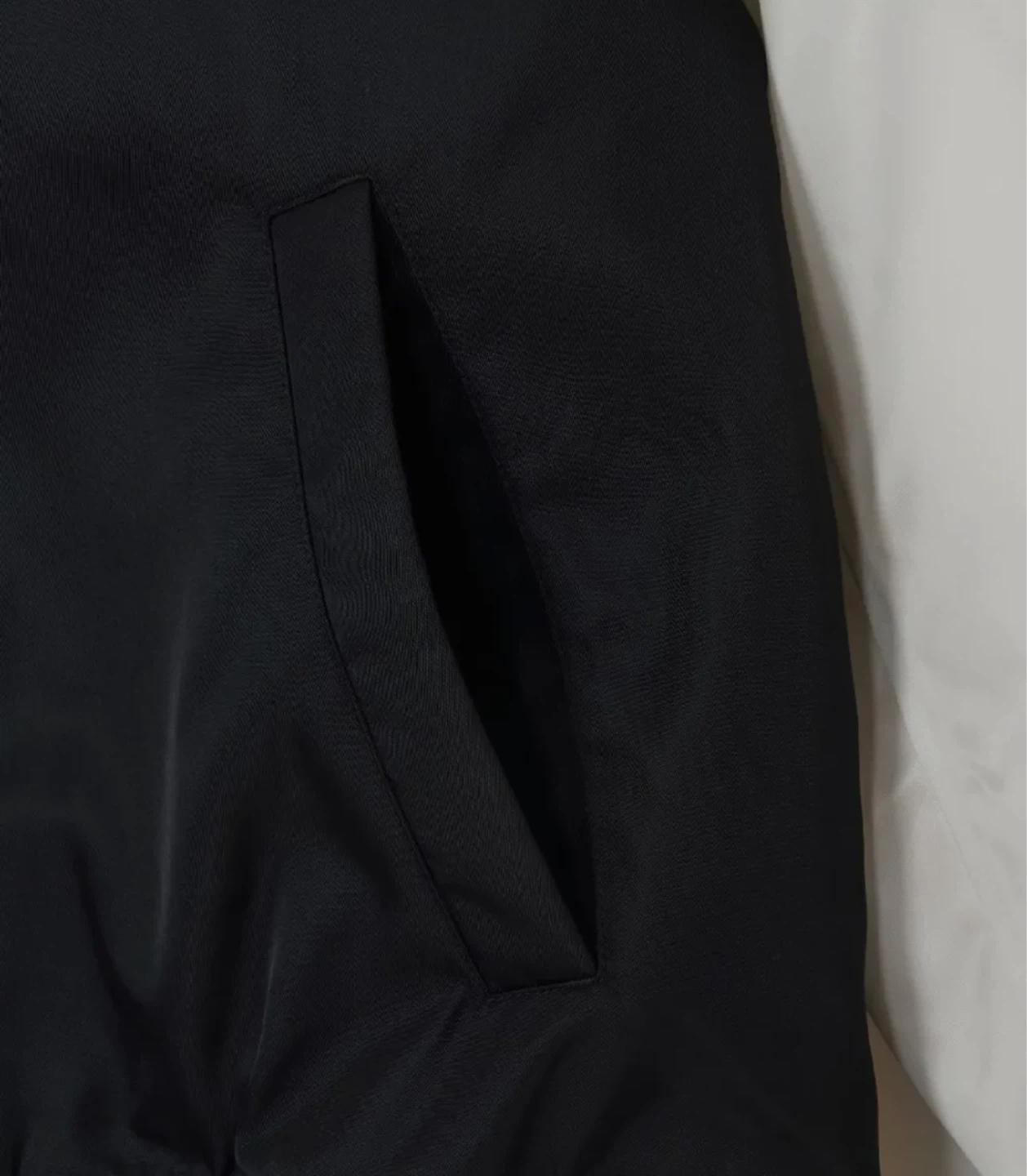 MLB[카리나 착용]시그니처 나일론 바시티자켓 NY (Black) XL 새상품 9