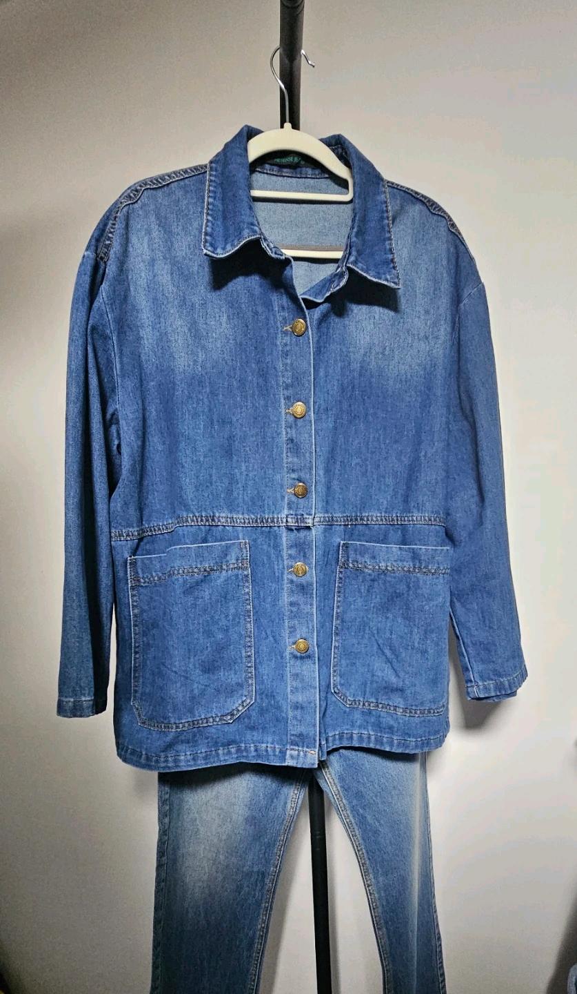 MESENSE JEANS 데님 청자켓  FREE 2