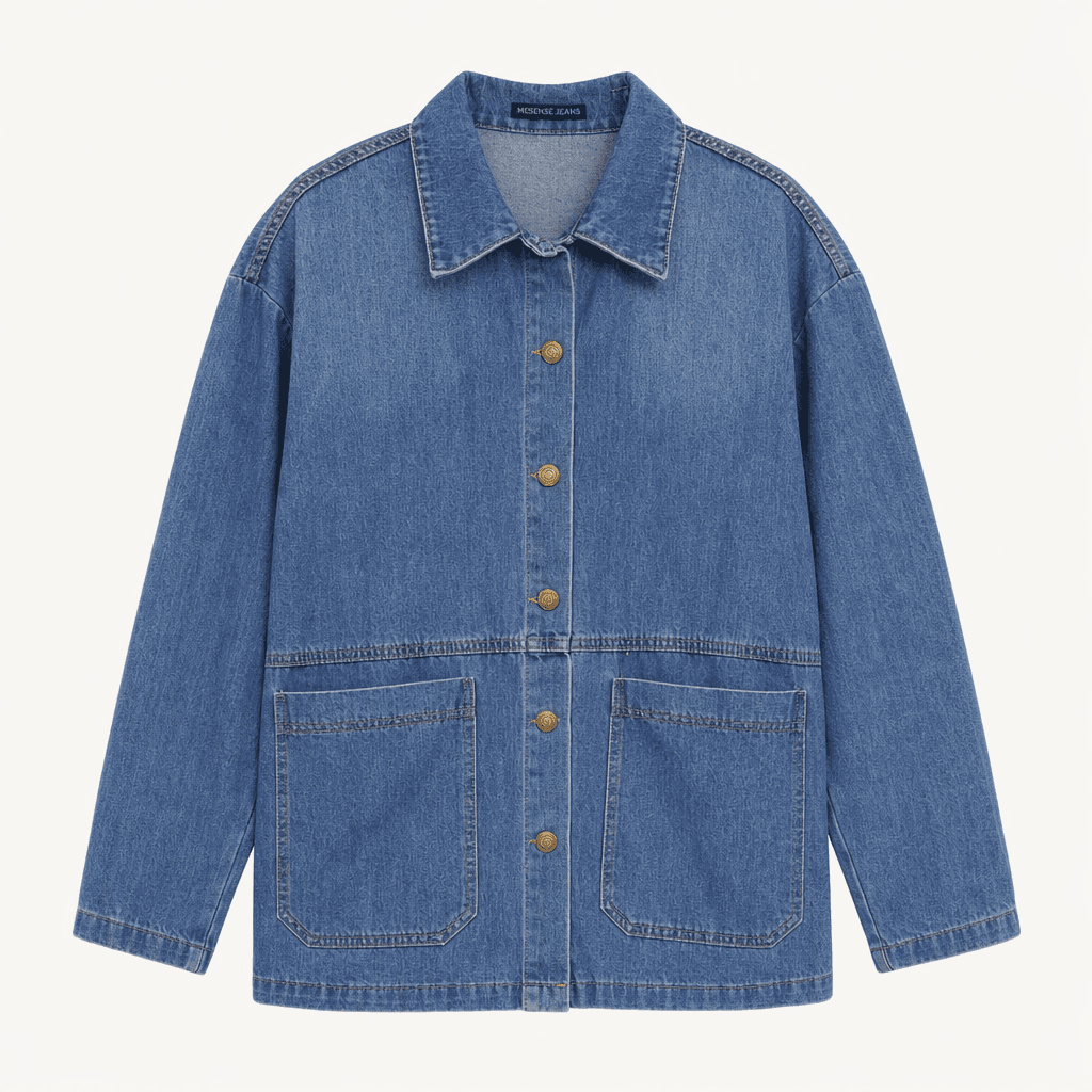 MESENSE JEANS 데님 청자켓  FREE 착용컷