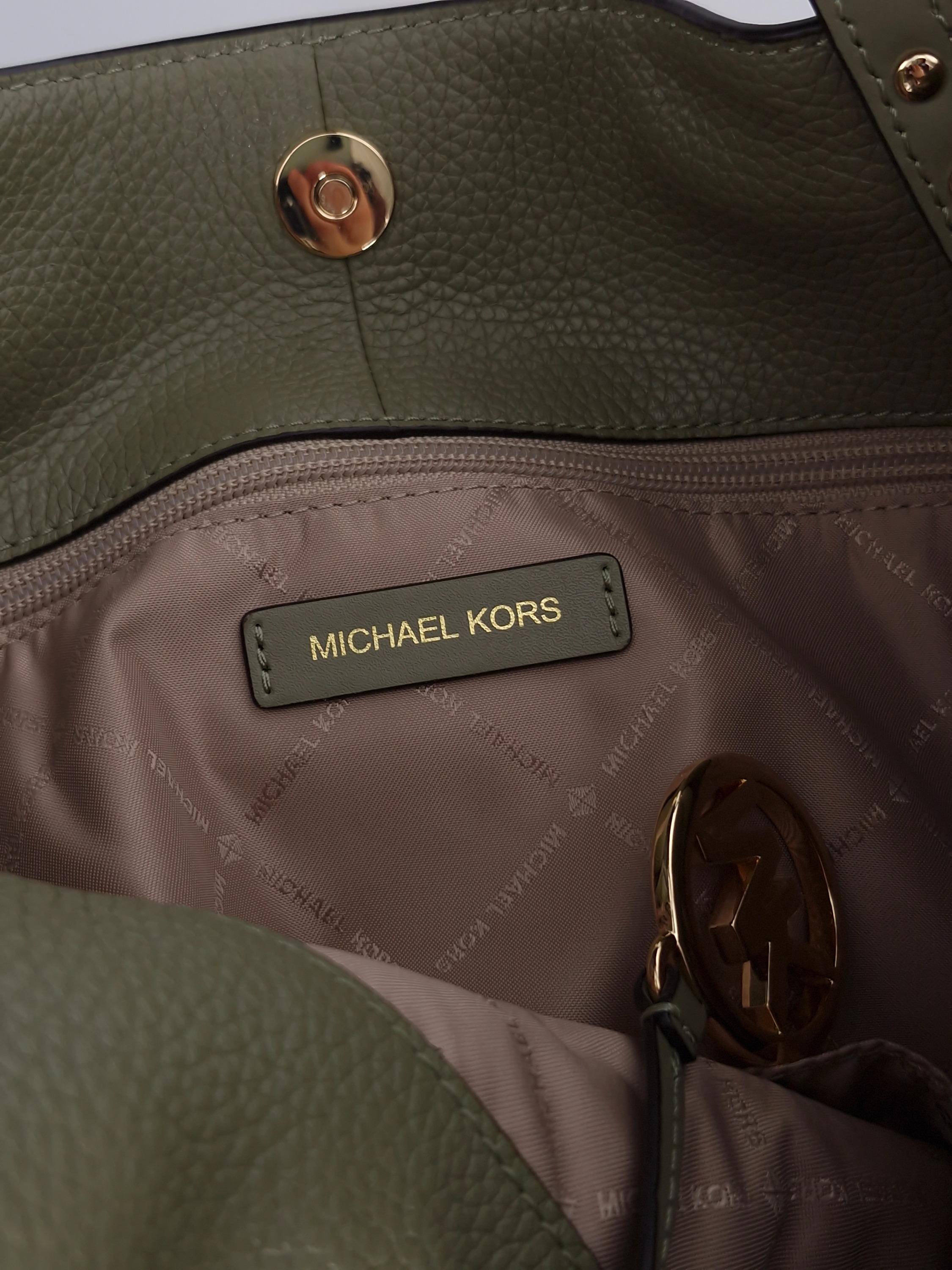 마이클 코어스 MICHAEL KORS 그린 숄더백 가방 [A951] 5