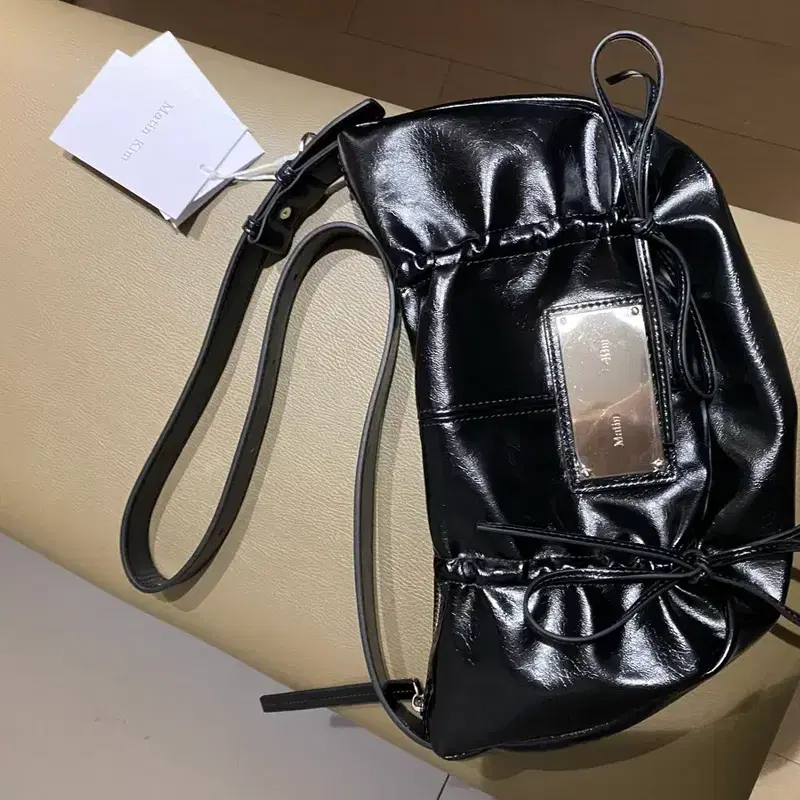 마뗑킴 셔링백 새상품 4