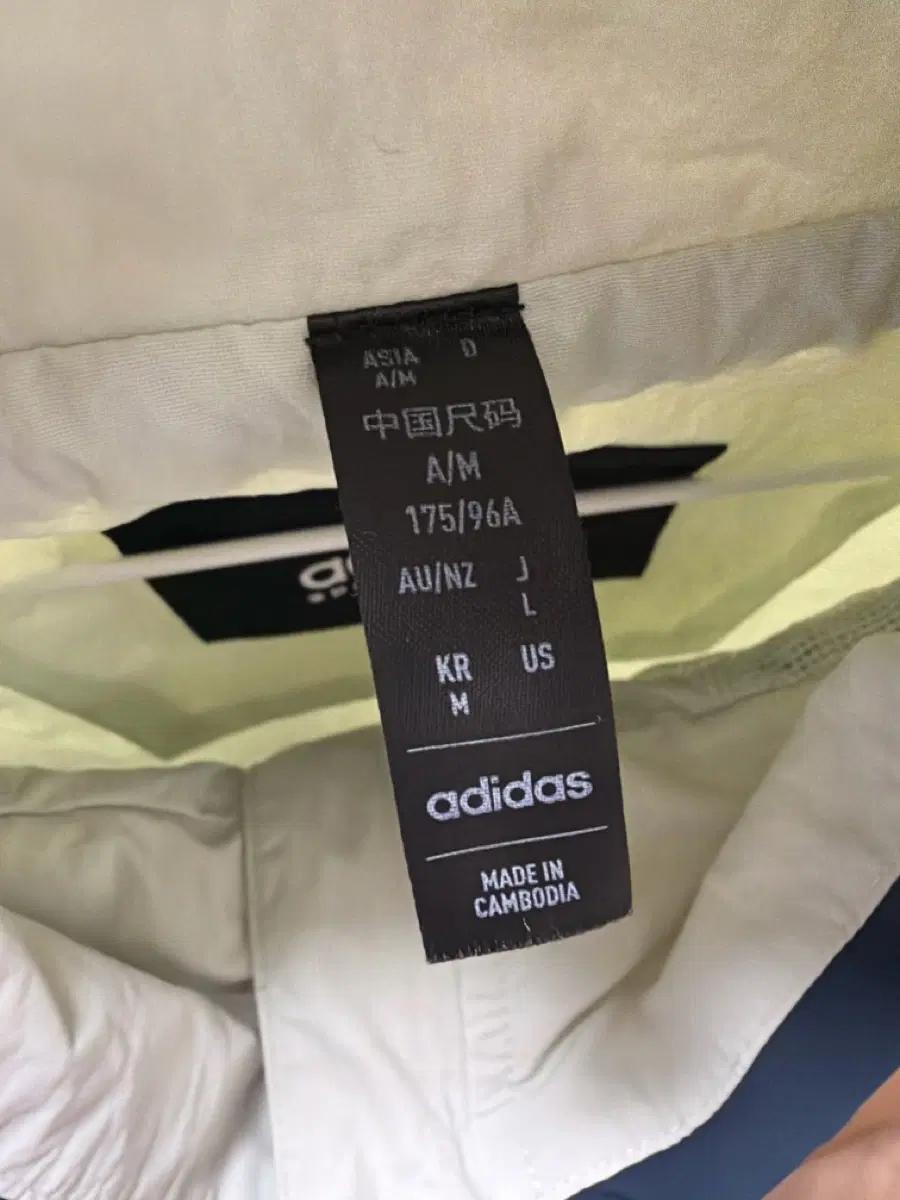 아디다스 워딩 오버사이즈 핏 우븐 풀집 재킷 9