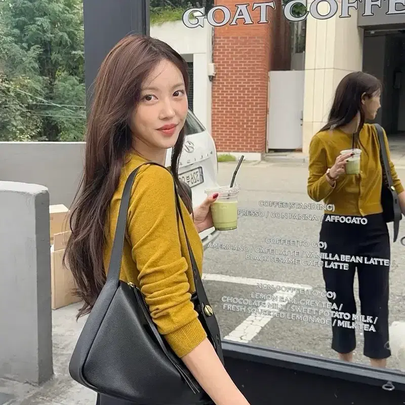 그로브스토어 택달린 새상품 엘레나 가디건 여성가디건 여성가을가디건 올리브니트 올리브가디건 9