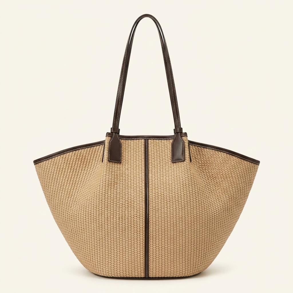 폴뉴아 플리백 라탄 PLI BAG-LAPIA (BEIGE)