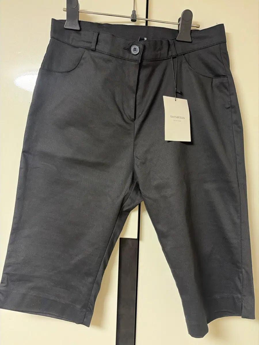 얀13 COTTON BIKER SHORTS black L 4