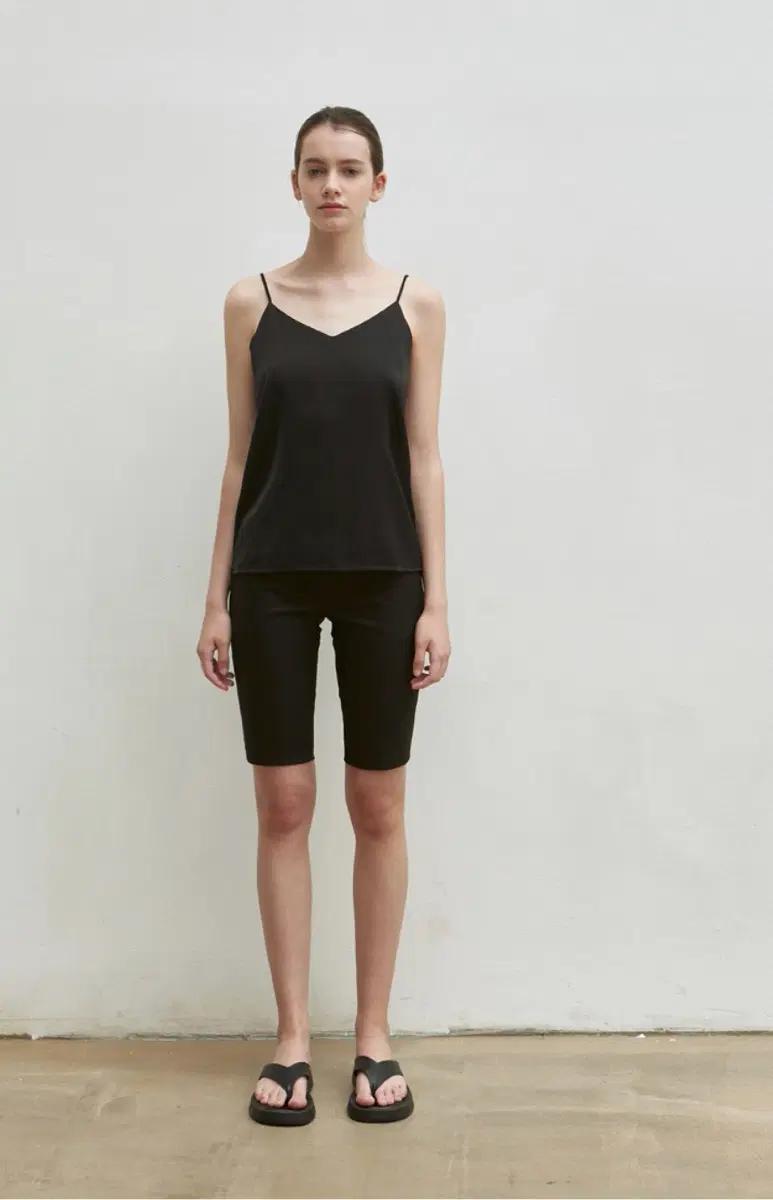 얀13 COTTON BIKER SHORTS black L 6