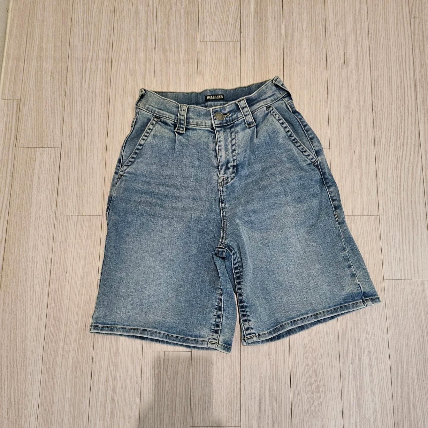 트루릴리즌 데님 5부 반바지 2