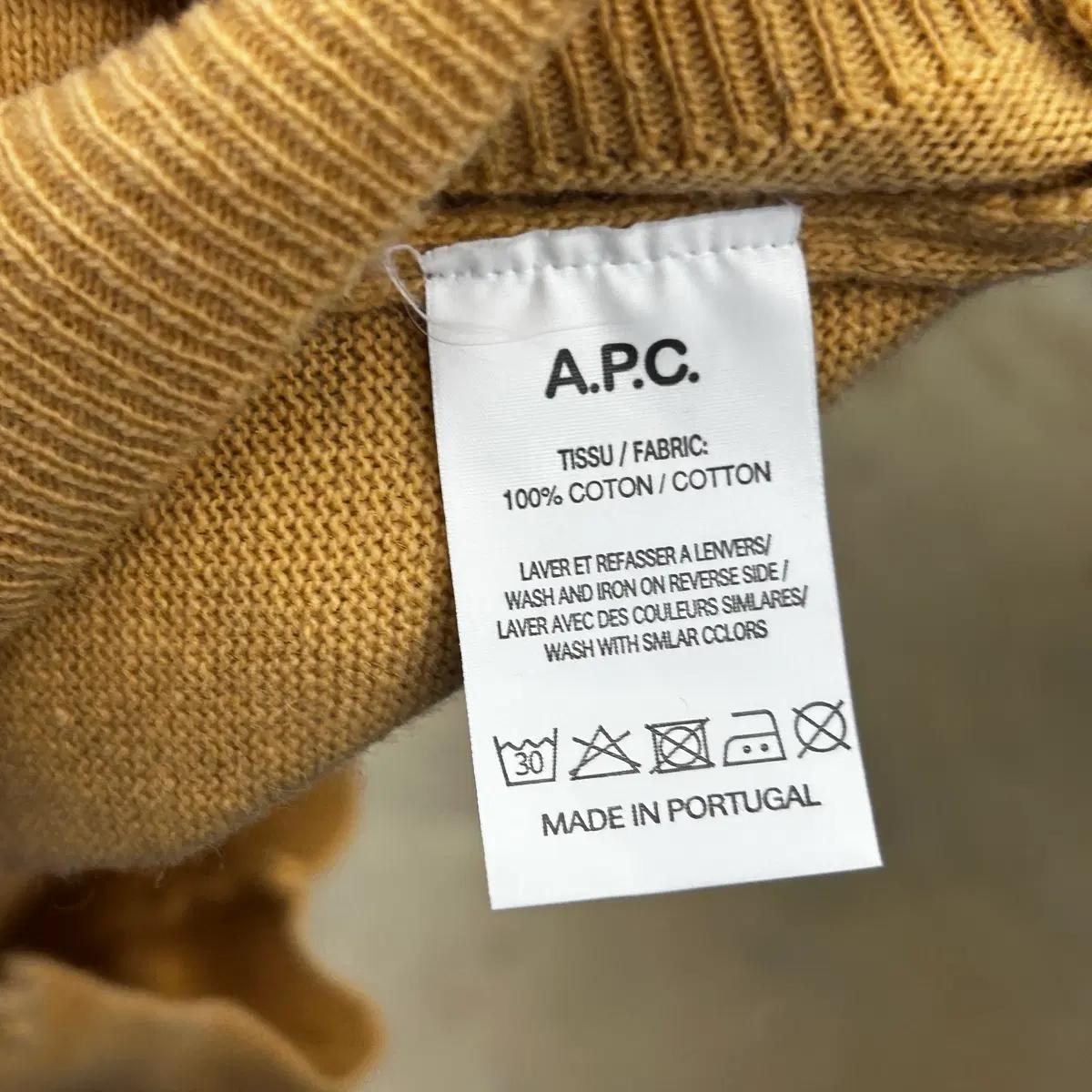 A.P.C 여성용 브라운 니트 가디건 6