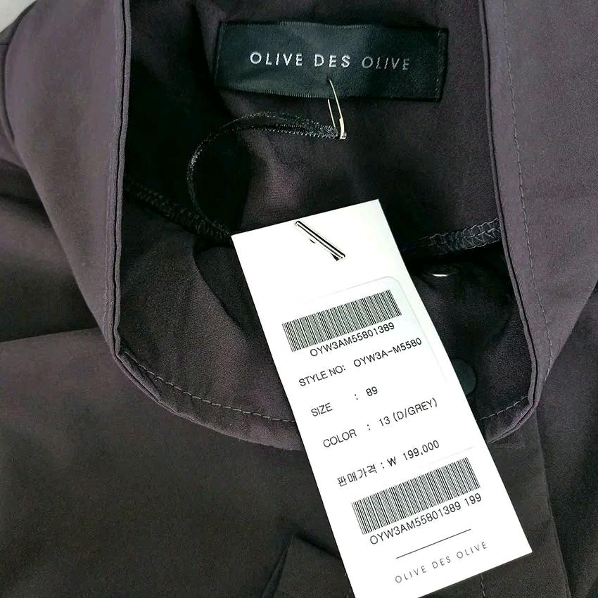 올리브데올리브 여성 춘추 집업코트 톤다운와인89 (HU46849) 5