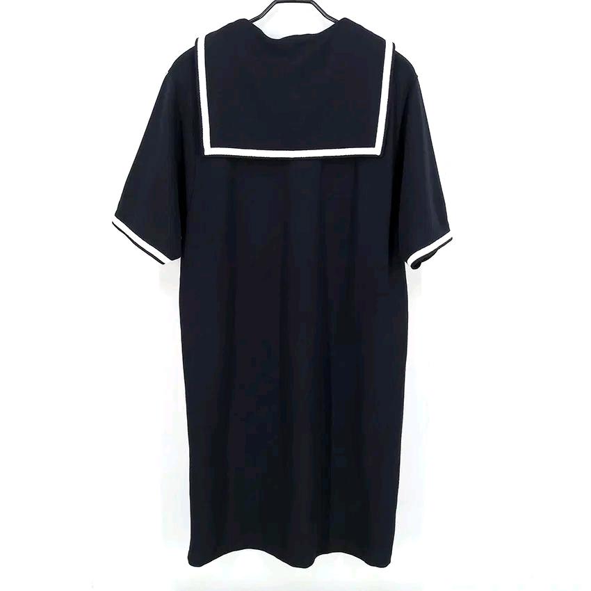 톰보이 여 춘하 레이온혼방 반팔미니원피스 네이비F (HU46850) 3