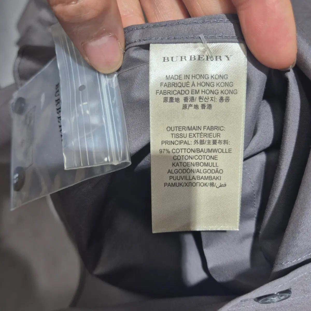 버버리 셔츠 브라운 남성 셔츠 8