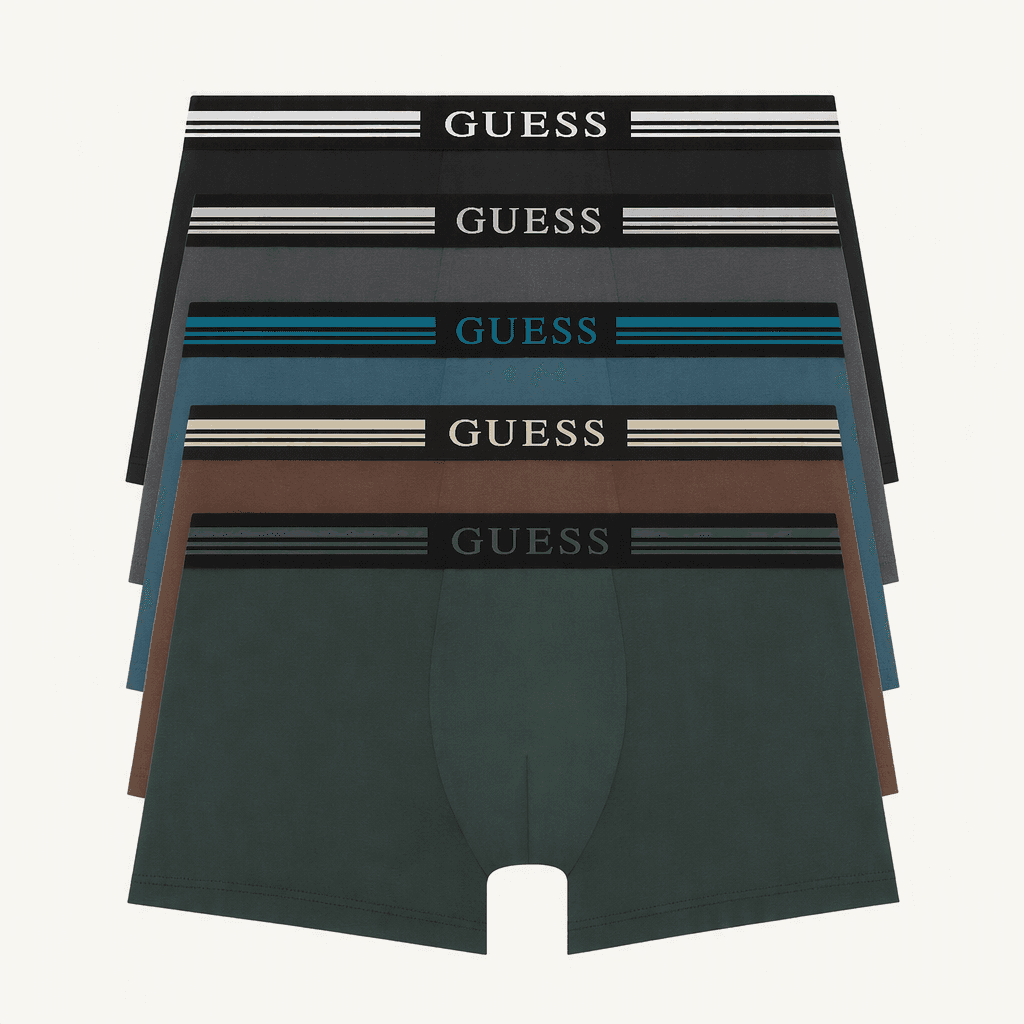 미개봉 택 새상품) 게스 언더웨어 (GUESS Underwear) 사이즈110xxl(두벌  착용컷