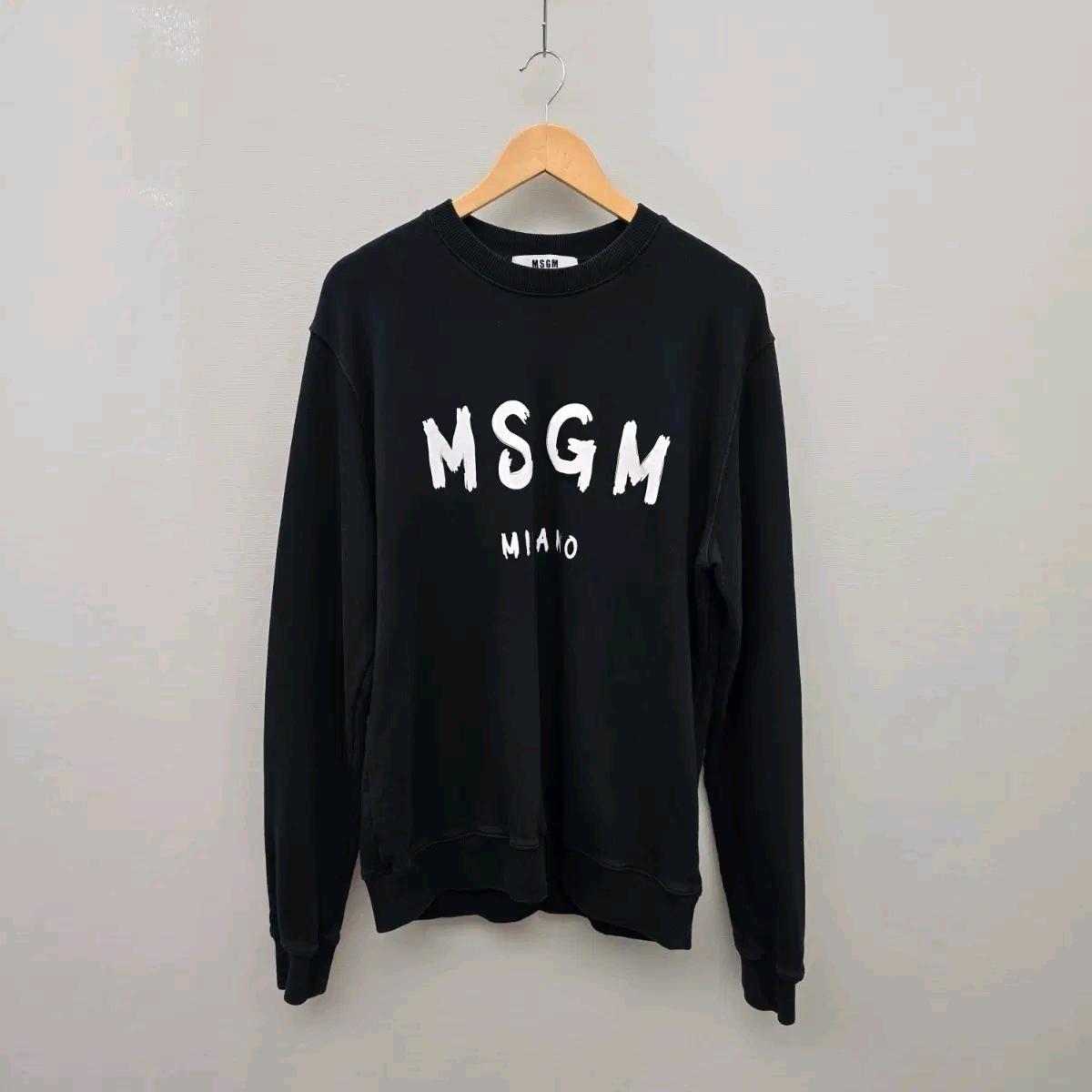 MSGM  맨투맨 블랙 (XL) 2