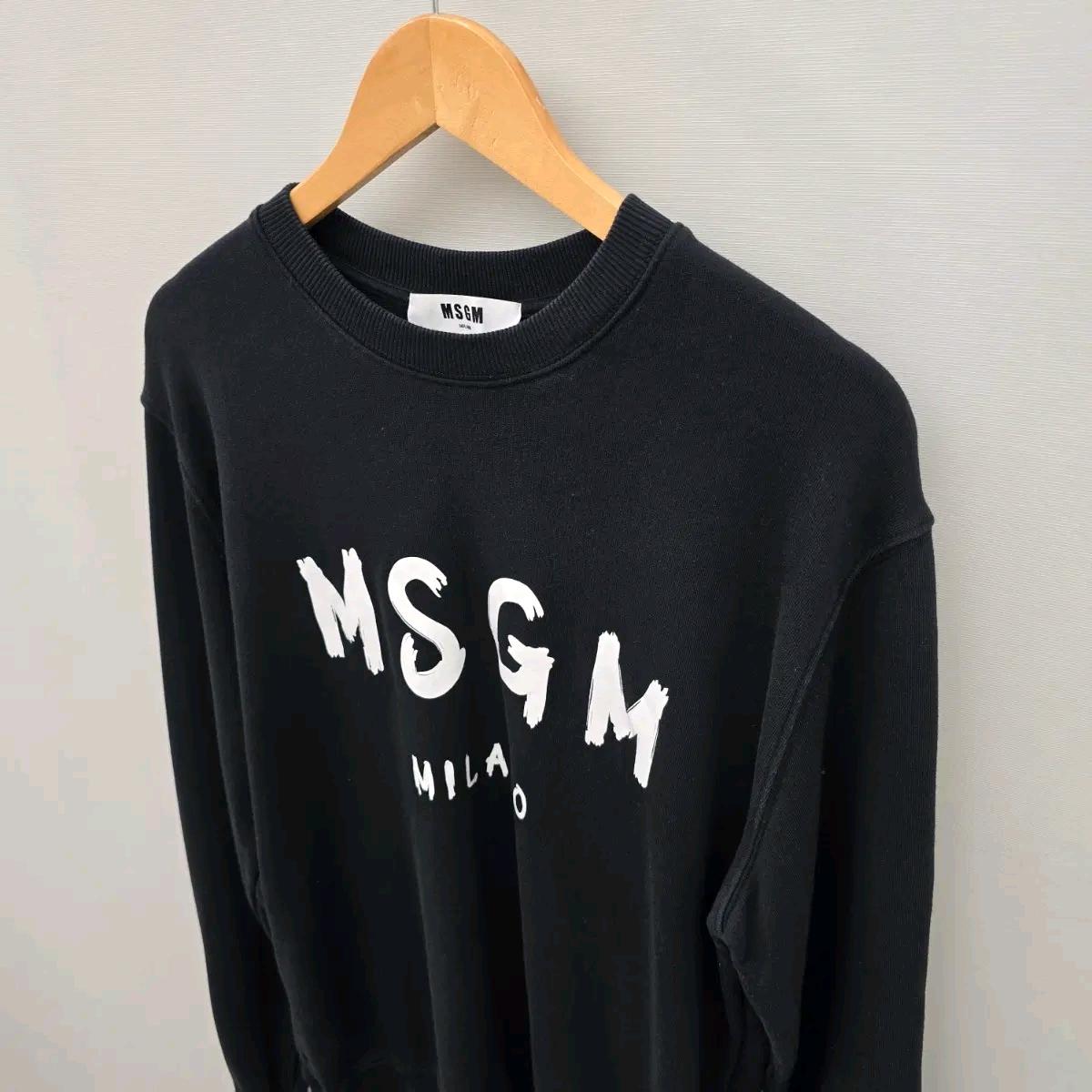 MSGM  맨투맨 블랙 (XL) 3