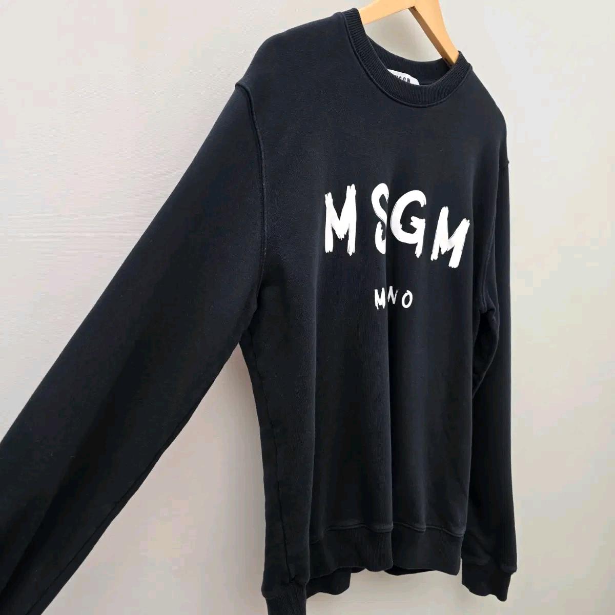 MSGM  맨투맨 블랙 (XL) 4