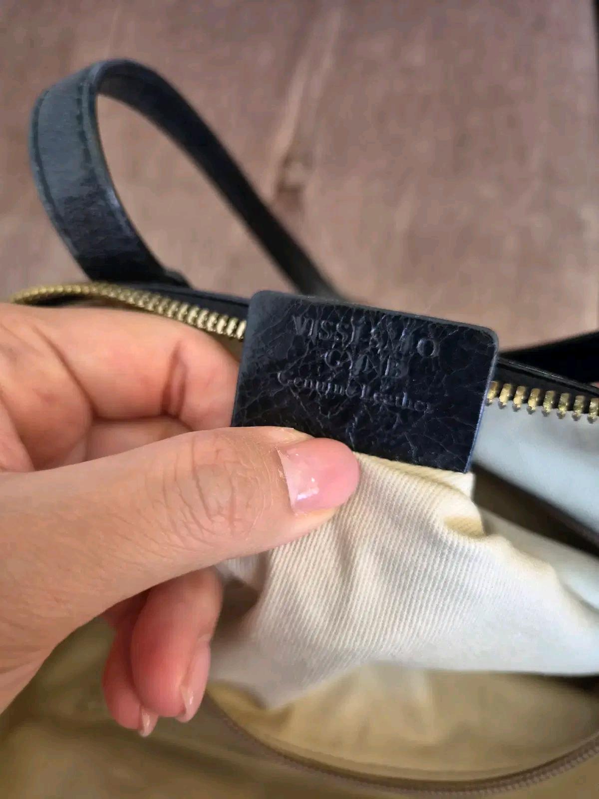 발리 Bally 블랙 오일가죽 숄더백 10