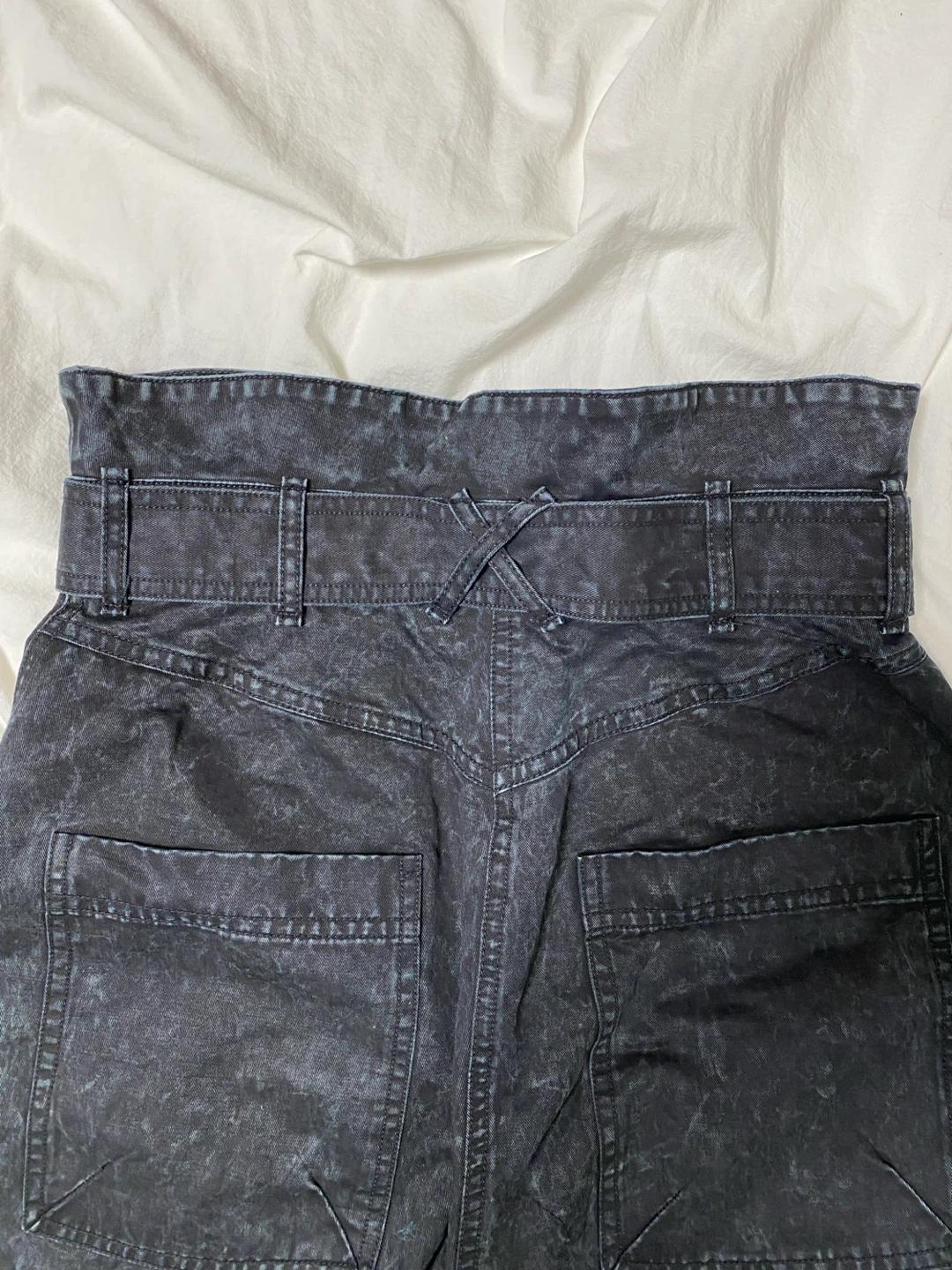 앤아더스토리즈 블랙 워싱 데님 팬츠 EUR 32 6