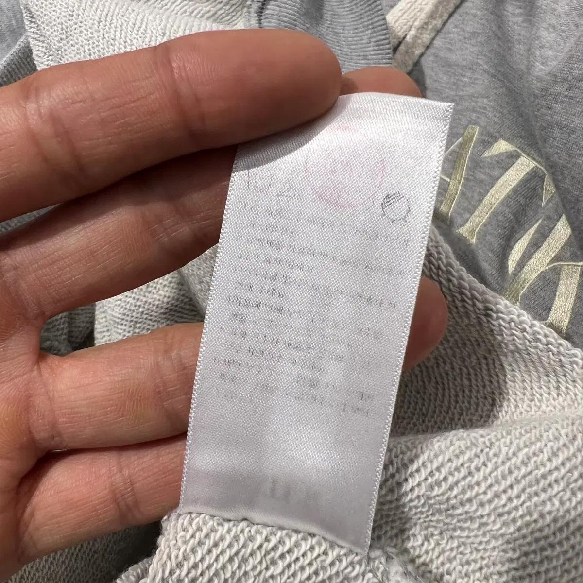 L 세터 클래식 로고 그레이 후드티 6