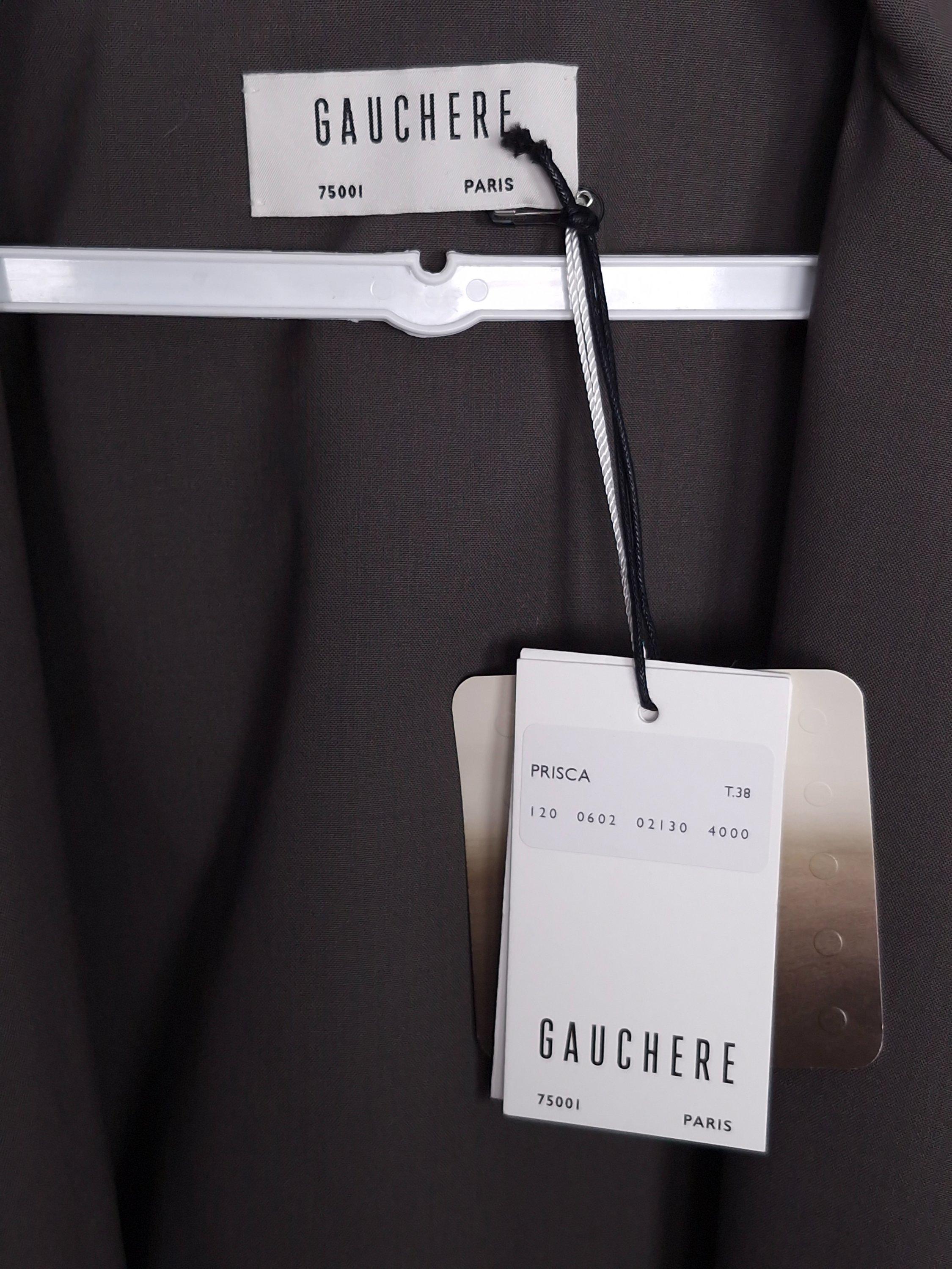고셰르 GAUCHERE 그레이 코트 38 (새상품) [A957] 4