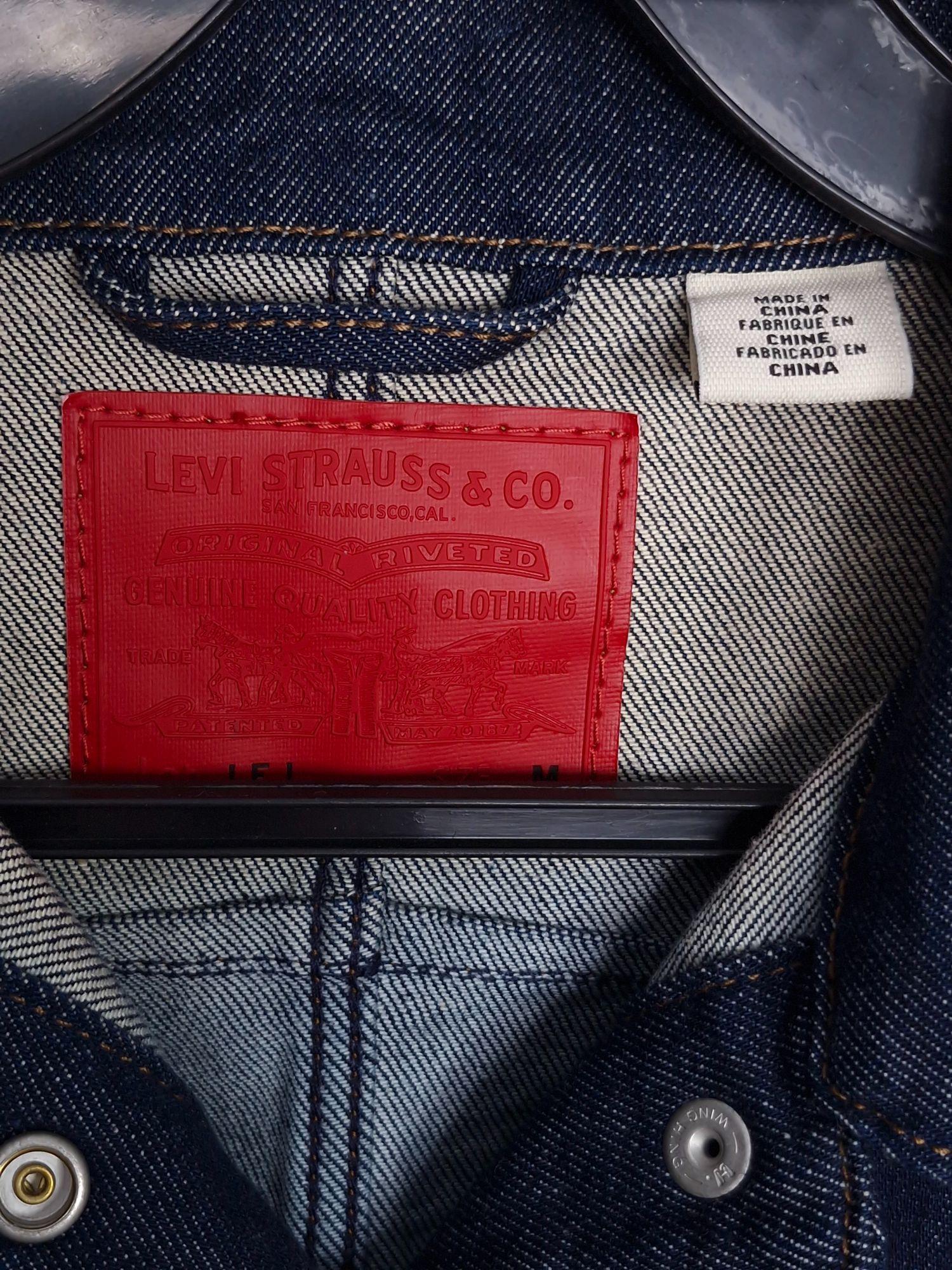 리바이스 Levi's 크롭 데님 자켓 M [A966] 4
