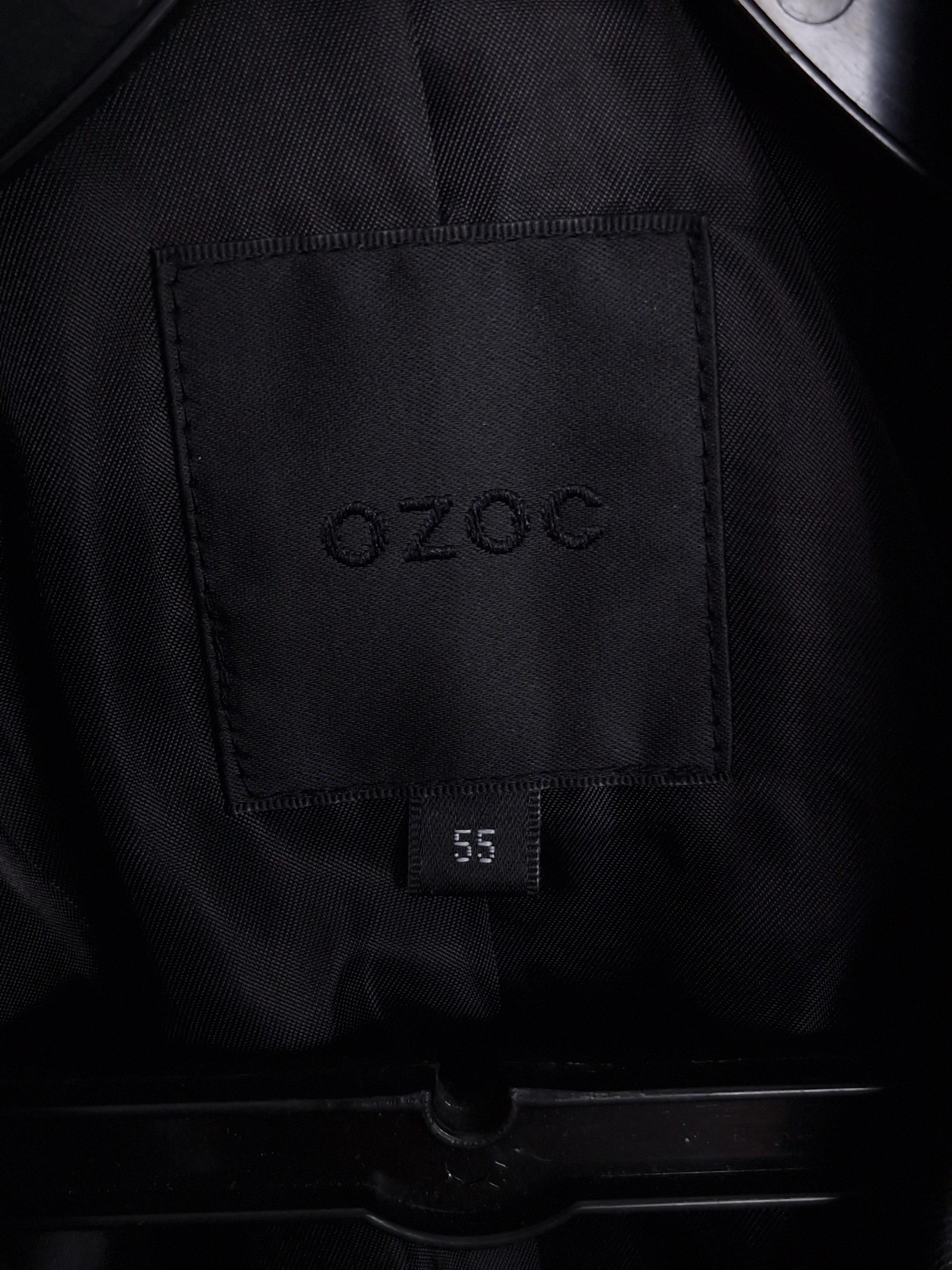 오조크 OZOC 검정 레더 재킷 55 [A967] 4