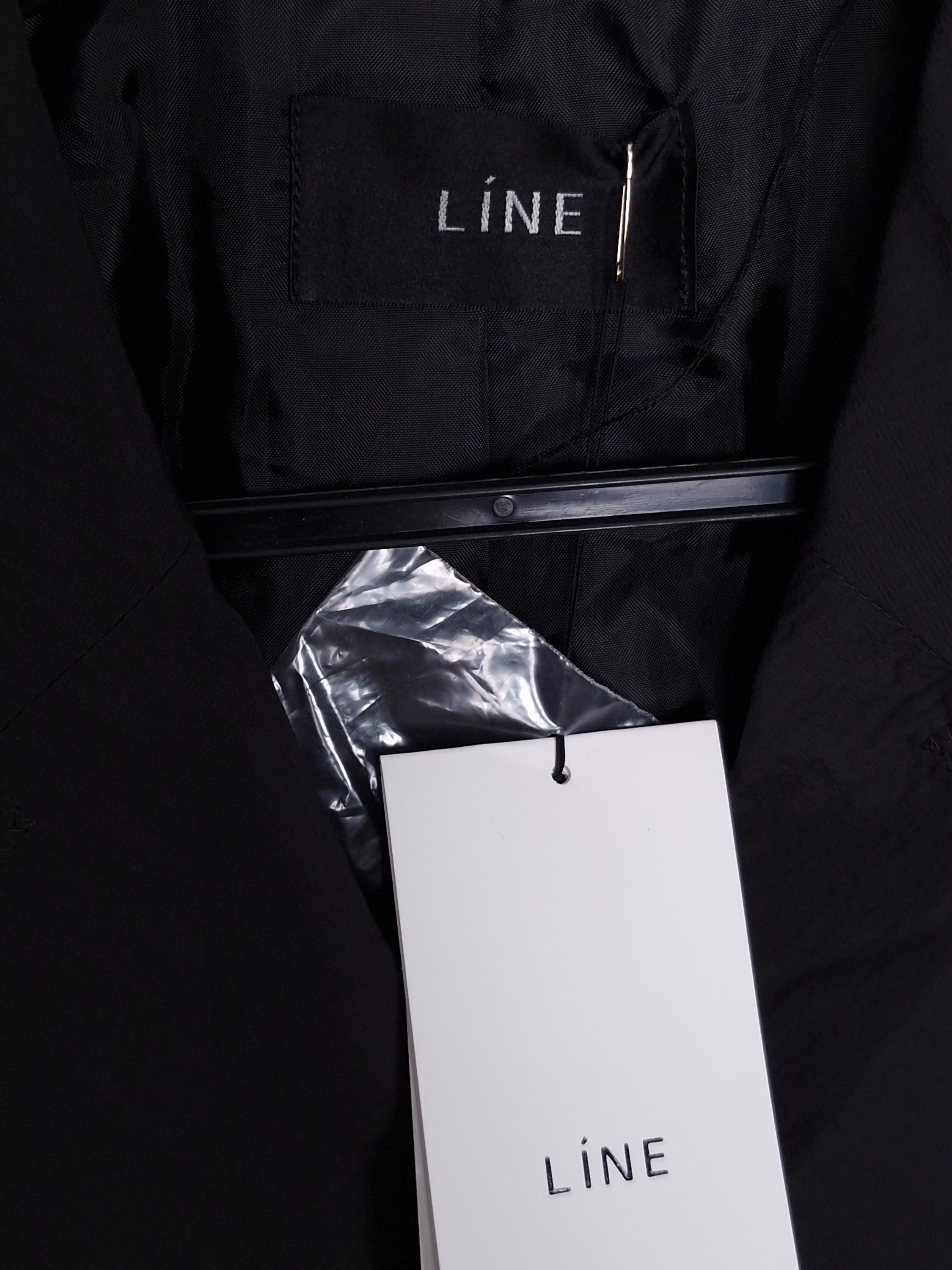 라인 LINE 검정 나일론 코트 66 (새상품) [A973] 4