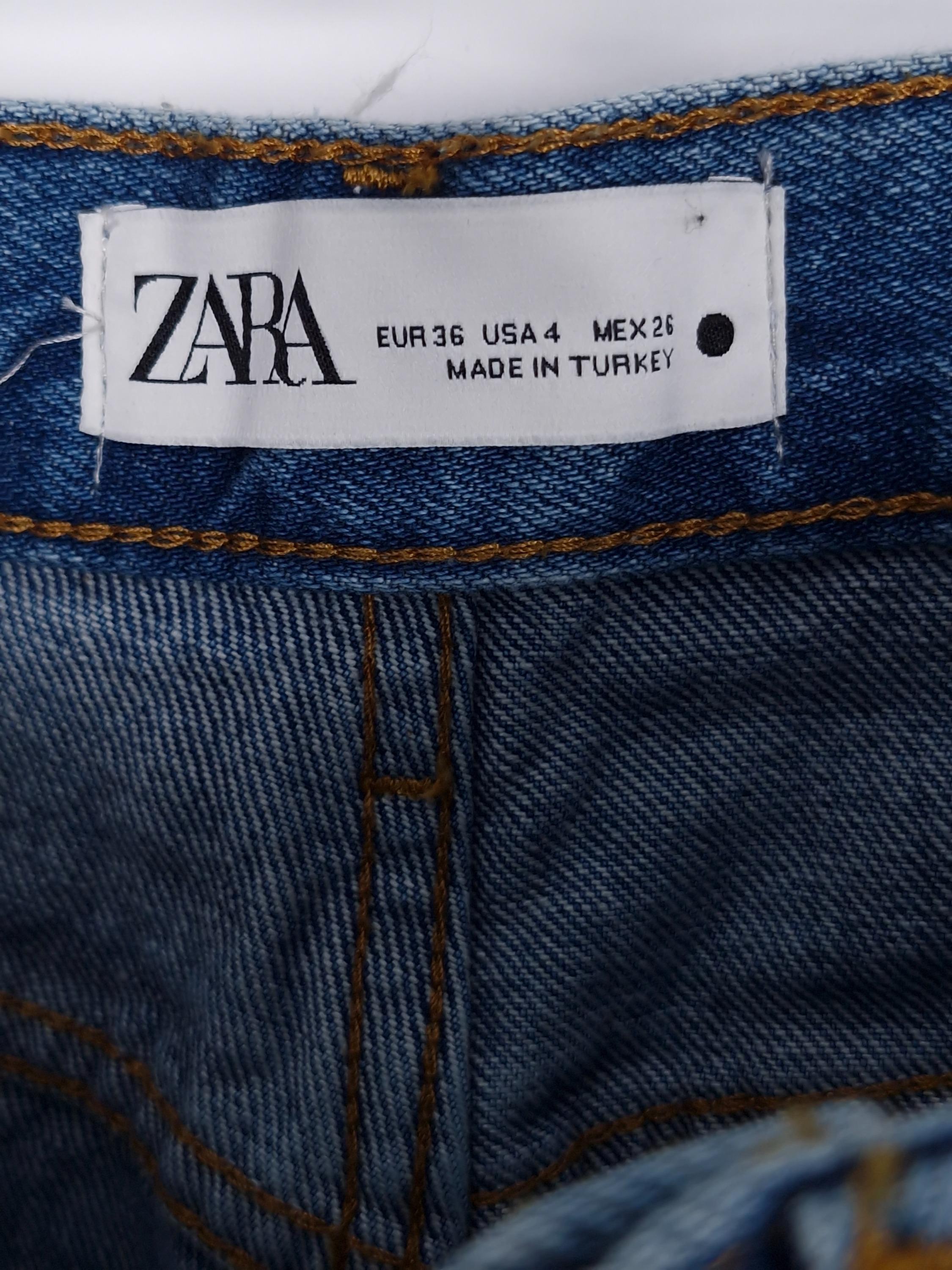 자라 ZARA 청색 데님/청바지 EUR 36 [A975] 4