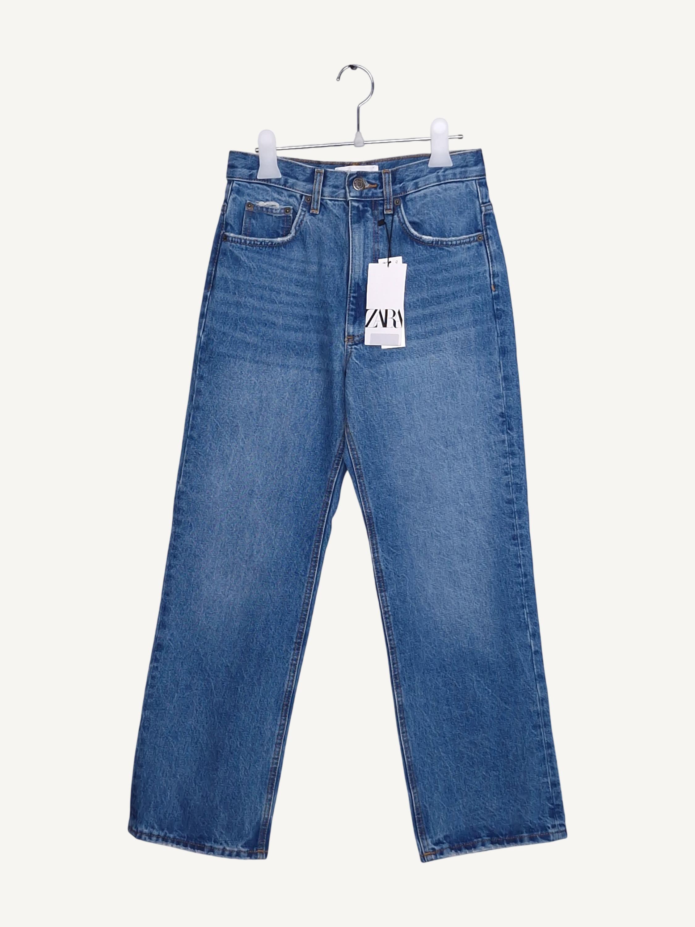 자라 ZARA 청색 데님/청바지 EUR 36 [A975] 2