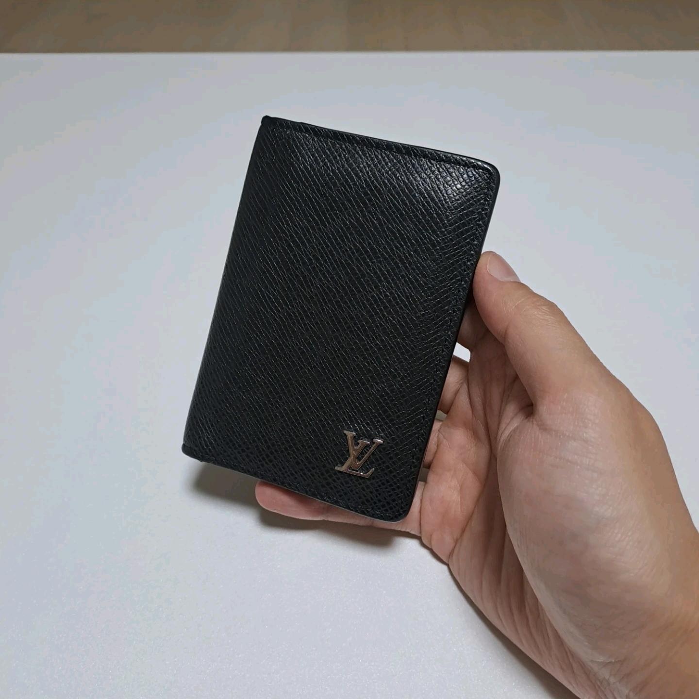 [100%/정품] 루이비통 오거나이저 타이가 카드지갑 블랙, 루이비통지갑,루이비통카드지갑 2