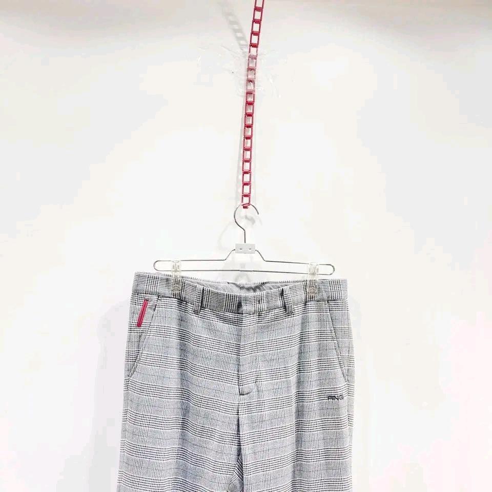 핑 남성골프팬츠 체크 춘추 33 진스센스 3