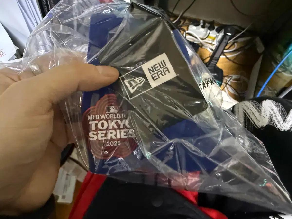 [새상품] MLB 시카고 컵스 도쿄 시리즈 어센틱 사이즈캡 라이트 로얄 3