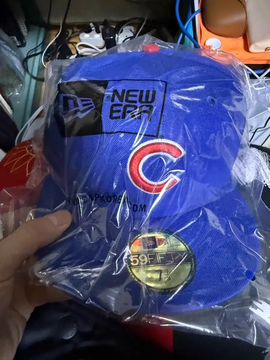 [새상품] MLB 시카고 컵스 도쿄 시리즈 어센틱 사이즈캡 라이트 로얄 2