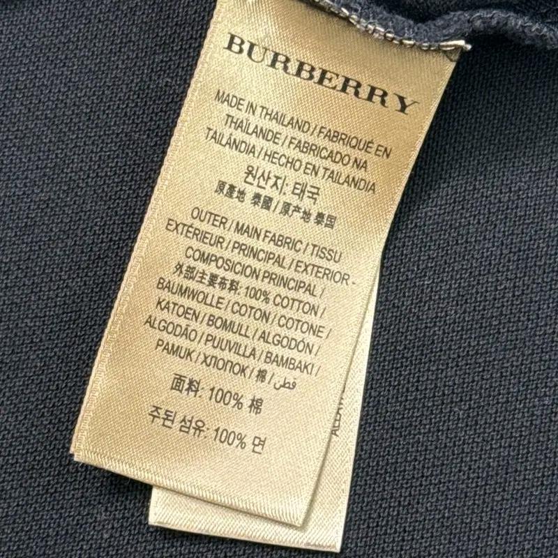 BURBERRY 블랙 카라티  L 6