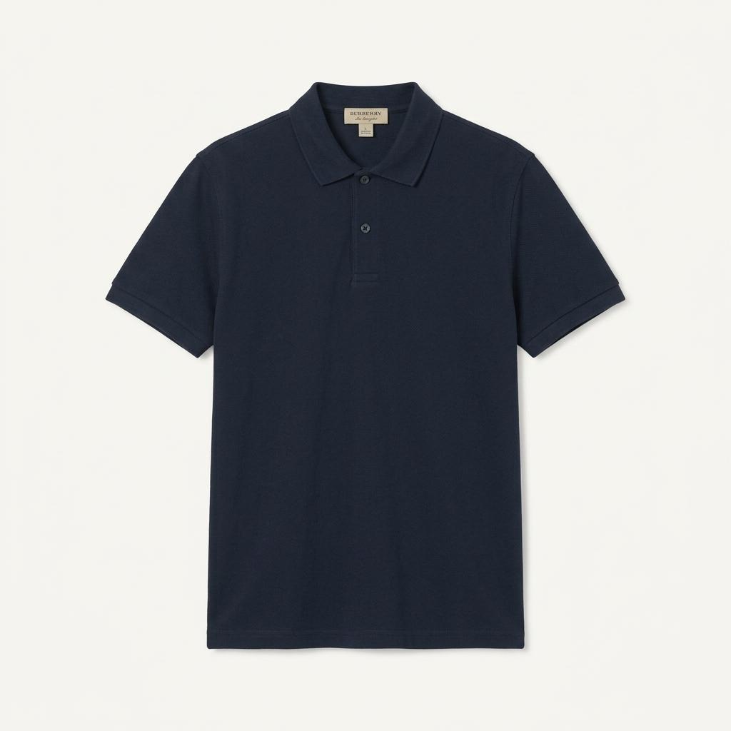 BURBERRY 블랙 카라티  L