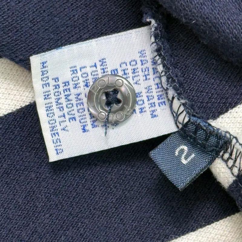 POLO 랄프로렌 스트라이프 카라티  M 7