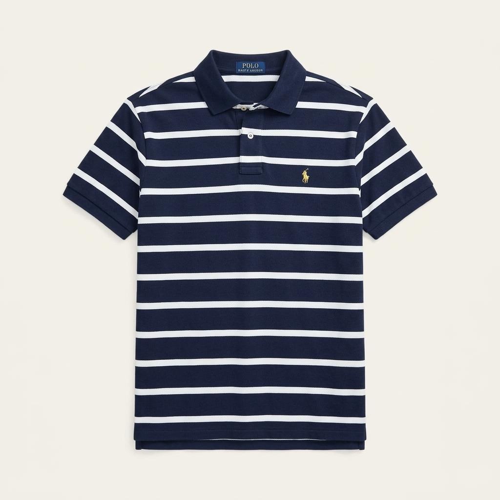 POLO 랄프로렌 스트라이프 카라티  M