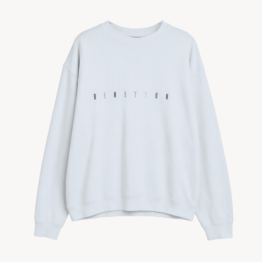 BENETTON 베네통 로고 맨투맨 스웻셔츠 Made in ITALY