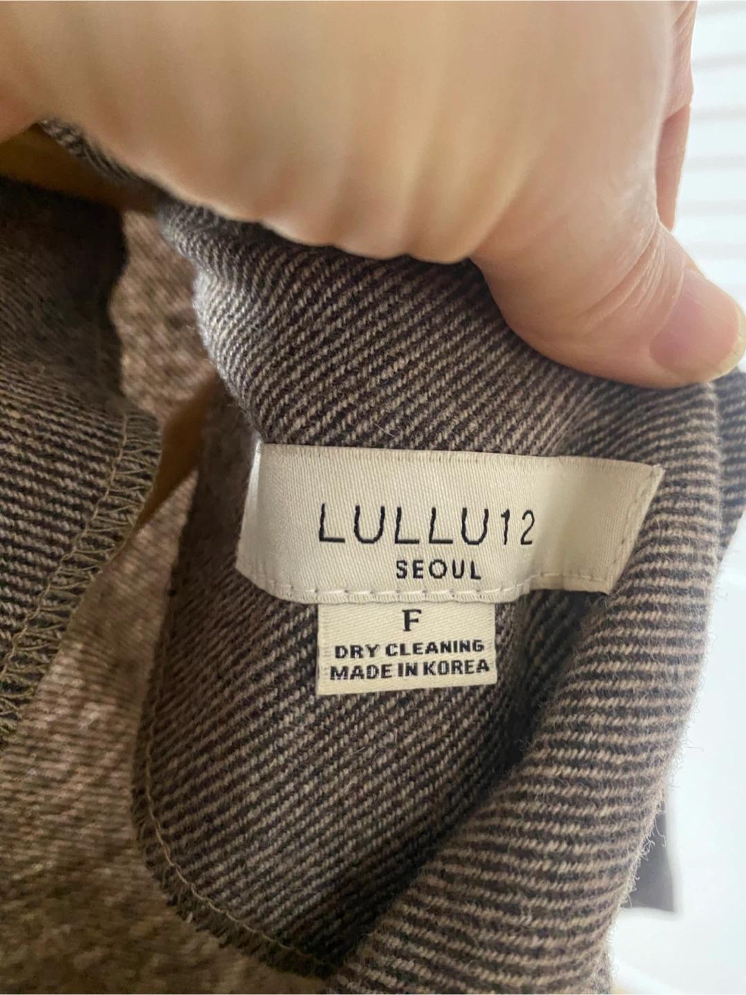 LULLU12 브라운  투피스 같은 원피스 세트 f 9