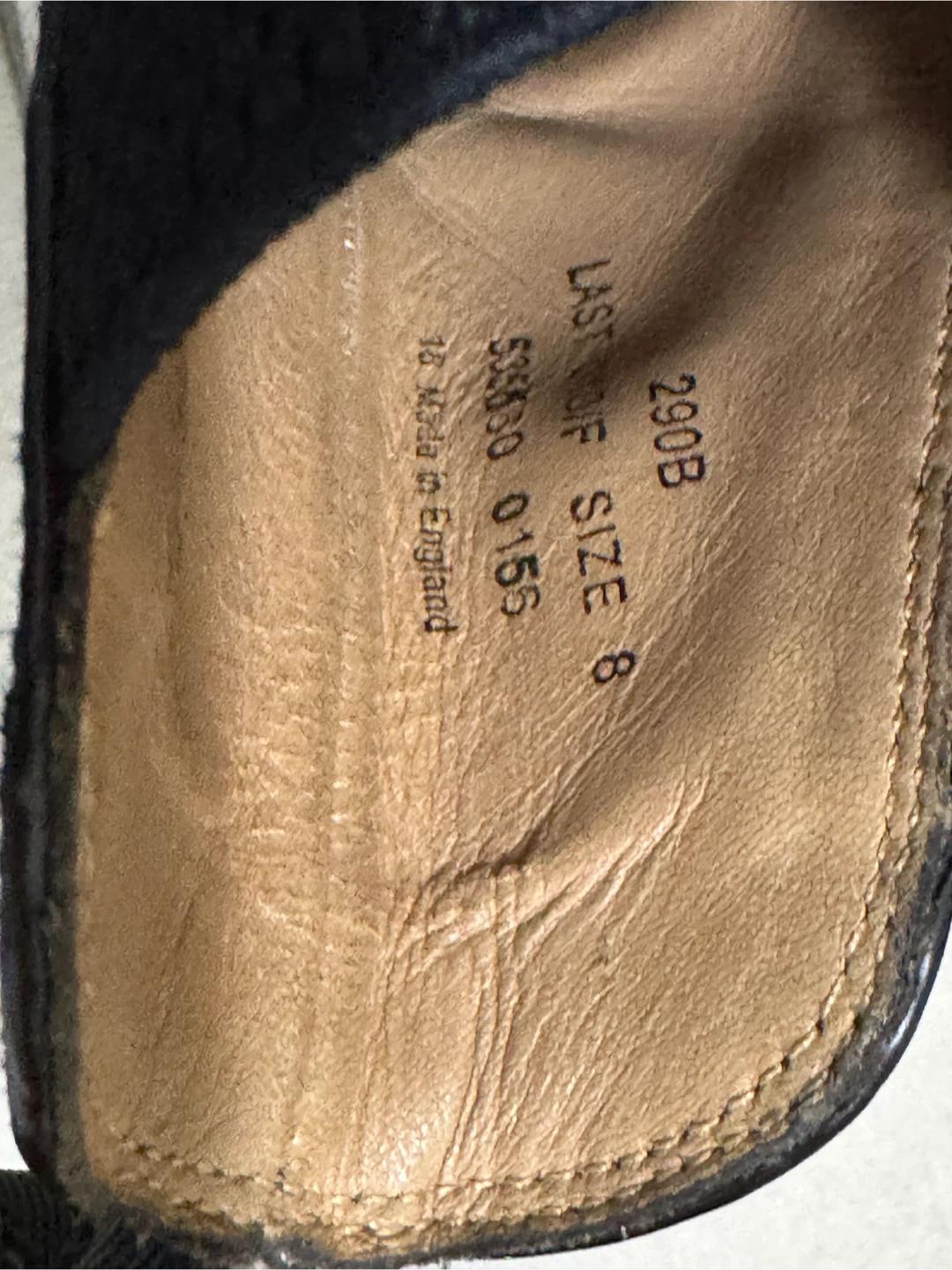 Loake 로크 첼시부츠 블랙 사이즈 8 8