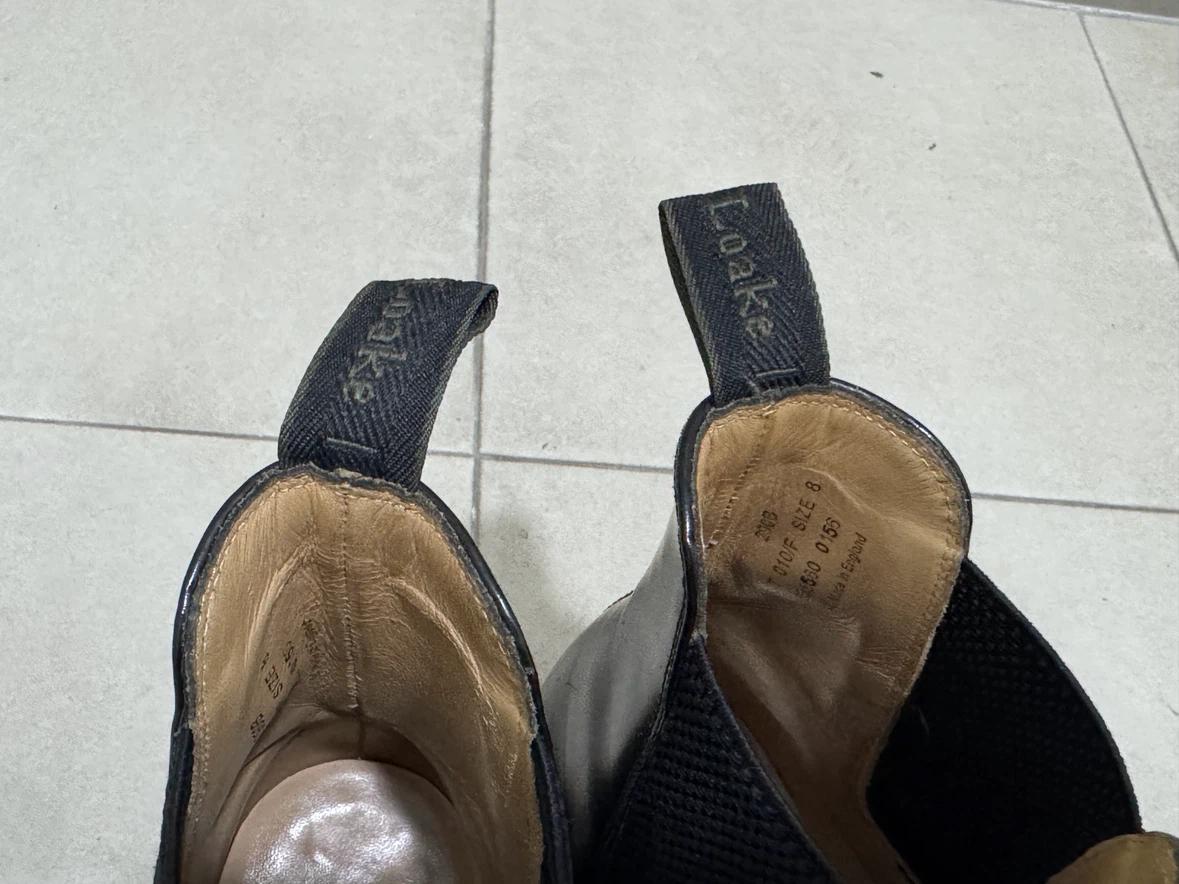 Loake 로크 첼시부츠 블랙 사이즈 8 6