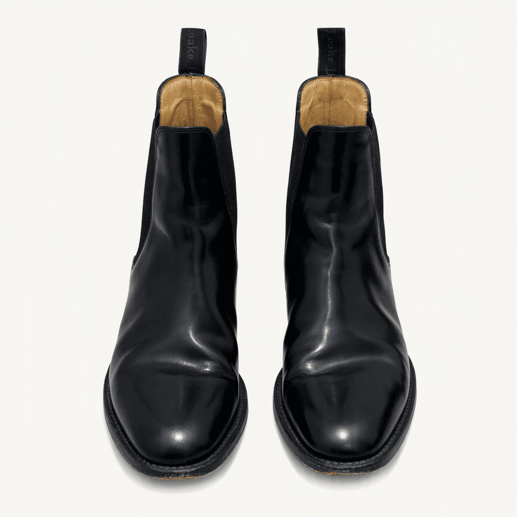 Loake 로크 첼시부츠 블랙 사이즈 8 착용컷