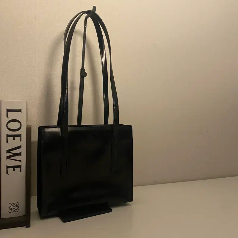 PRADA / 빈티지 프라다 블랙 페이던트 스몰 숄더백 2
