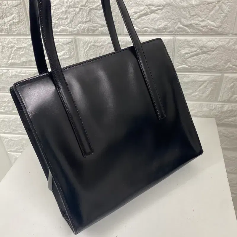 PRADA / 빈티지 프라다 블랙 페이던트 스몰 숄더백 6