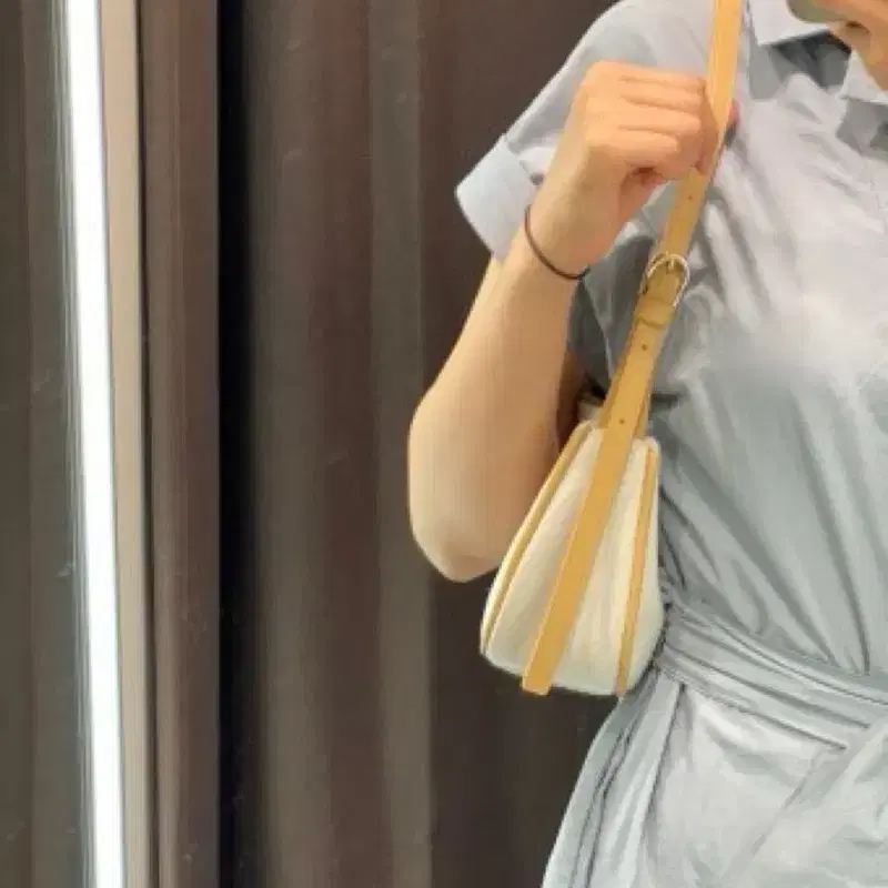스탠드오일 보우백 코튼베이지 새상품 3