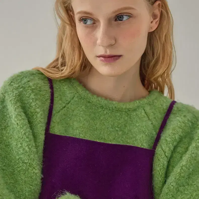 오버듀플레어 FURRY WOOL KNIT 2