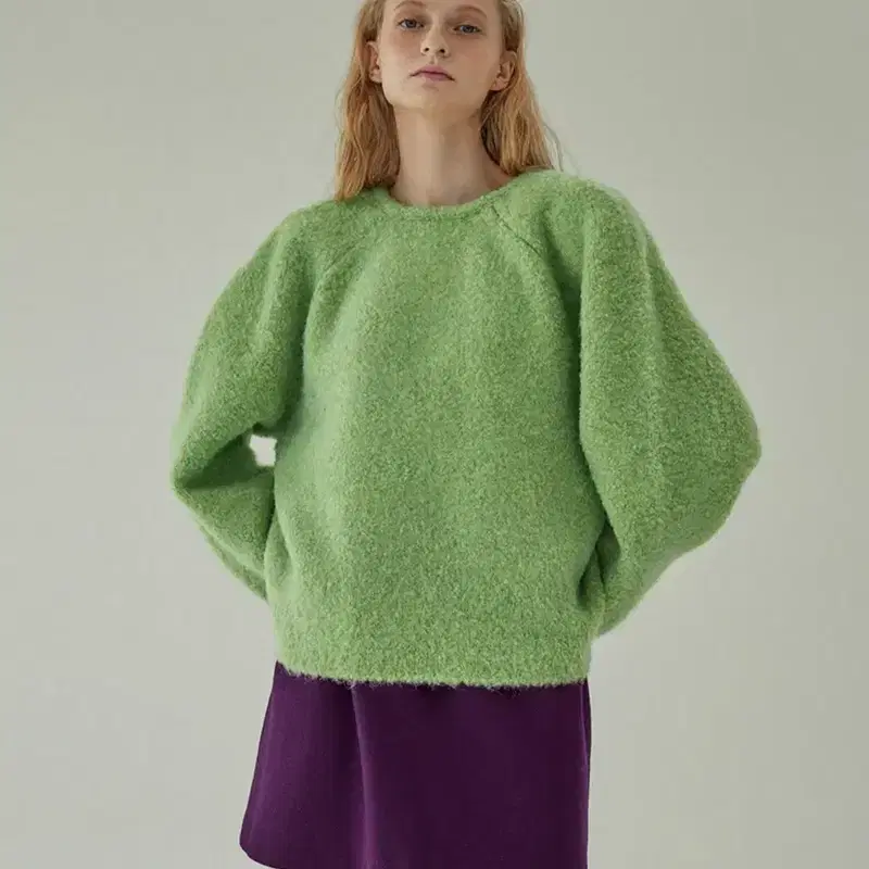 오버듀플레어 FURRY WOOL KNIT 3