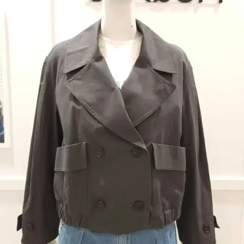 온앤온 빅카라 더블버튼 점퍼 3