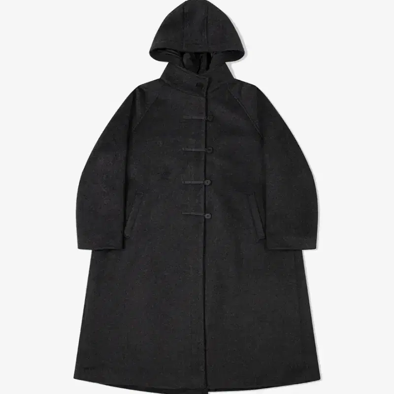 [새상품] 미세키서울 후드 롱 코트 duffle Coat CHARCOAL 아우터 4